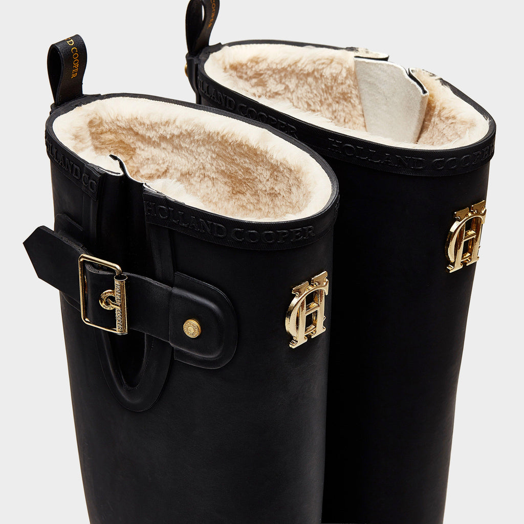 Women's Sherpa Lined Regency Wellington Boots